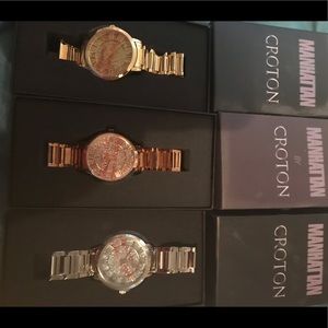 Set of Croton watches. This were marked SOLD. They are SOLD